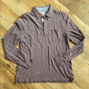Faherty Organic Cotton Long Sleeve Mens Medium